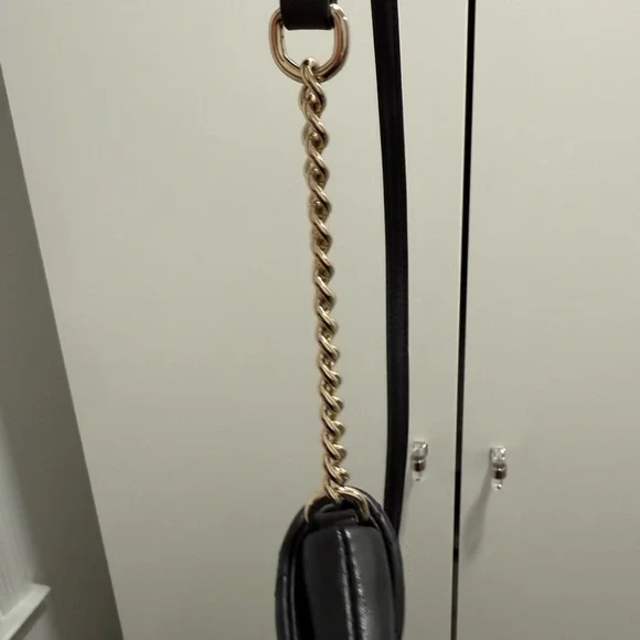 Kate Spade Black Quilted Crossbody with Gold Accents - Picture 6 of 6